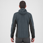 Karpos Rocchetta Hoodie Fleece Dark Slate/Black