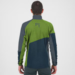 Karpos Federa Full-Zip Fleece Midnight/Green Flash/Dark Slat