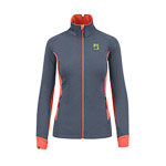 Karpos Pizzocco Evo W Full-Zip Fleece Vintage Indigo/Hot Coral