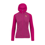 Karpos Ambrizzola W Full-Zip Hoodie Cherries Jubilee/Innuendo