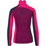 Karpos Federa Half-Zip W Fleece Boysenberry/Pink/Vulcan