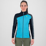 Karpos Federa Full-Zip W Fleece Blue Atoll/Vulcan/Midnight